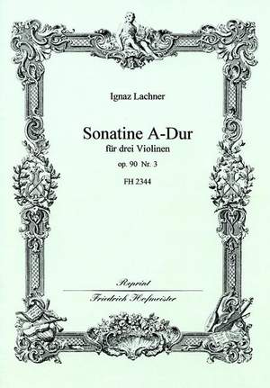 Lachner, I: Sonatine In A Op 90/3