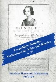 Blahetka, L: Variations