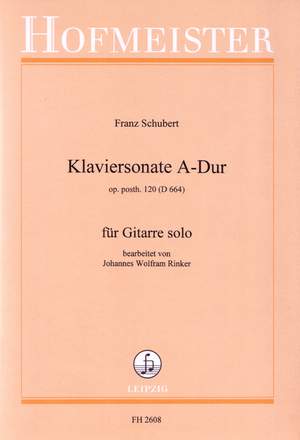 Franz Schubert: Sonate