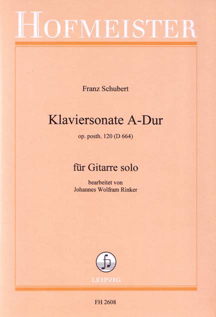 Franz Schubert: Sonate