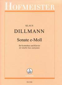 Dillmann, K: Sonata In E Minor