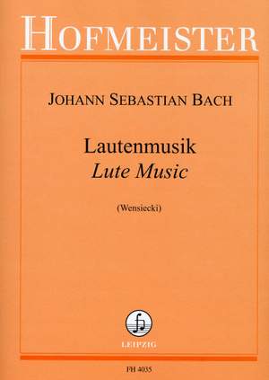 Johann Sebastian Bach: Lautenmusik (Wensiecki)