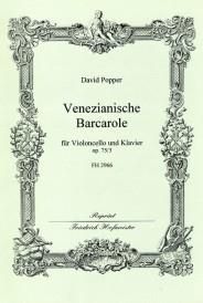 Popper, D: Venetian Barcarolle Op75/3