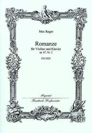 Reger, M: Romance Op 87/2