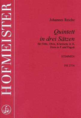 Johannes Reiche: Quintett in drei Sätzen/Stimmen