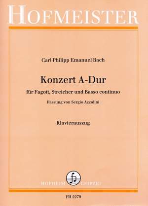 Carl Philipp Emanuel Bach: Konzert A-Dur