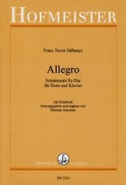 Sussmayr, F. X: Allegro