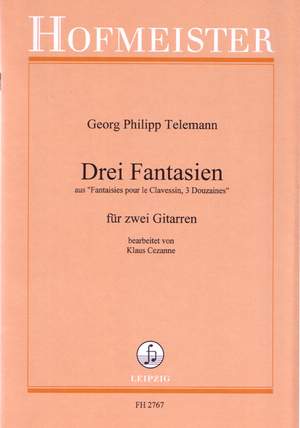 Telemann, G. P: 3 Fantasias