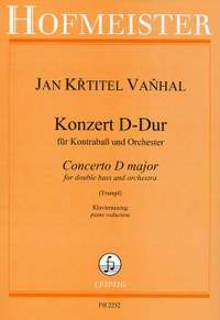 Jan Krtitel Vanhal: Konzert für Double Bass und Orchester D-Dur