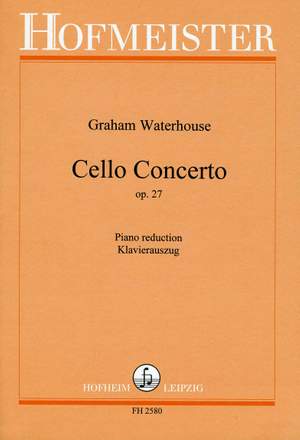 Waterhouse, G: Cello Concerto Op 27
