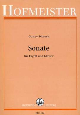 Gustav Schreck: Sonate