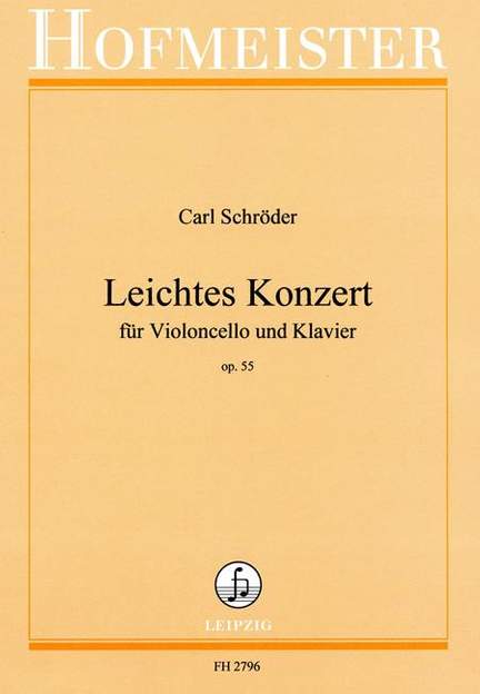 Schröder, C: Easy Concerto Op 55