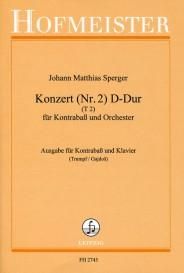 Sperger, J. M: Concerto No 2 D Major