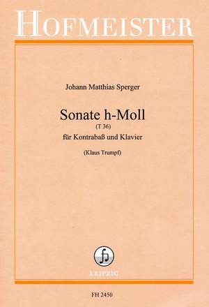 Johann Matthias Sperger: Sonate h-Moll (T36)