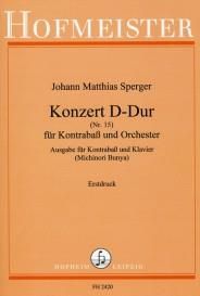Sperger, J. M: Concerto No 15 D Major