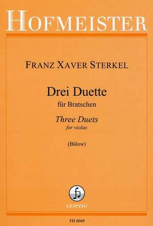 Sterkel, F. X: 3 Duets Product Image