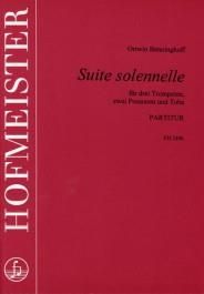 Benninghoff, O: Suite Solennelle - Score