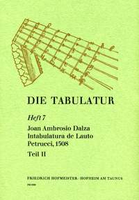 Dalza, J. A: Die Tabulatur Book  7: Intabulatura, 1508, Teil Ii