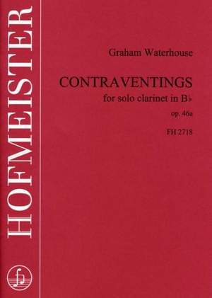 Waterhouse, G: Contraventings Op 46a