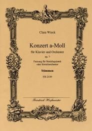 Wieck, C: Concerto Op 7/1 - Parts