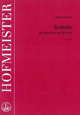 Gerster, O: Sonata
