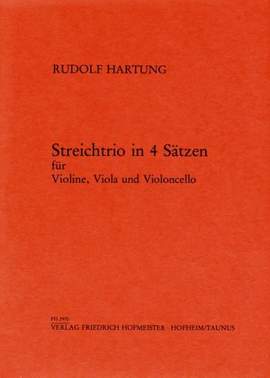 Hartung, R: String Trio