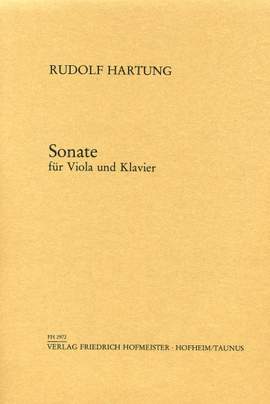 Hartung, R: Sonate
