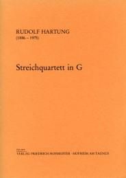 Hartung, R: String Quartet In G