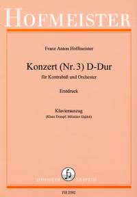 Hoffmeister, F. A: Concerto No 3 In D Major