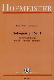 Hoffmeister, F. A: Solo Quartet Number 4