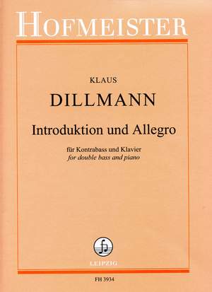 Dillmann, K: Introduction And Allegro