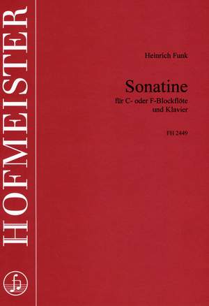 Funk, H: Sonatine