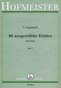 C. Kopprasch: 60 Ausgewahlte Etuden (Gumbert, Frehse) - Heft 1