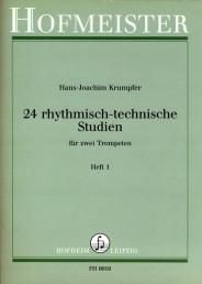 Krumpfer, H. J: 24 Rhythmic-technical Studies Book 1