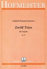 Kummer, G. H: 12 Trios Op 13
