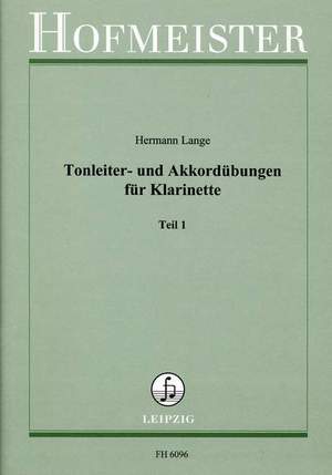 Lange, H: Tonal Studies Book 1