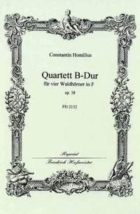 Homilius, C: Quartet Op 38
