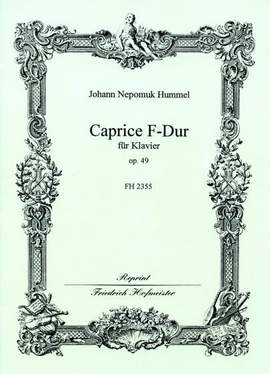 Hummel, J. N: Caprice F Major Op 49