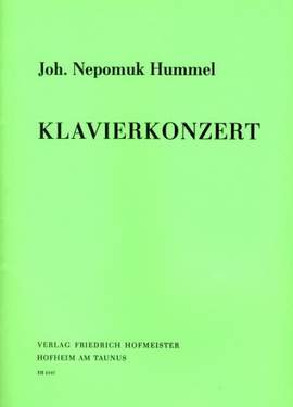 Hummel, J. N: Piano Concerto In A Major