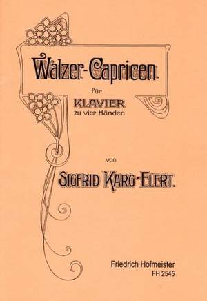 Karg-elert, S: Walzer-capricen Op 16