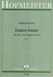 Sigfrid Karg-Elert: Etüden-Schule für Oboe oder Englisch Horn, op. 41
