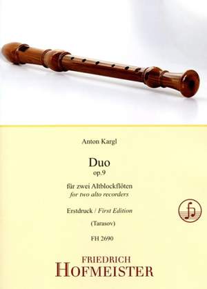 Kargl, A: Duo Op 9