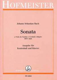 Bach, J. S: Sonata Bwv 1028