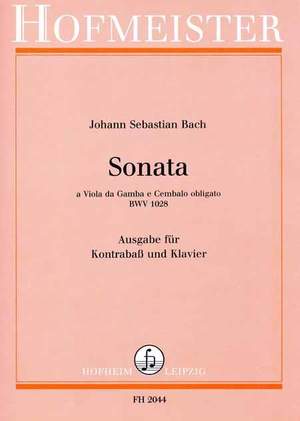 Bach, J. S: Sonata Bwv 1028