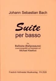 Bach, J. S: Suite Per Basso