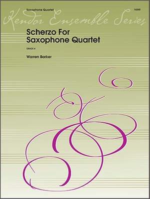 Warren Barker: Scherzo For Saxophone Quartet