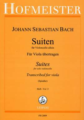 Bach, J S: Cello Suites Volume 2