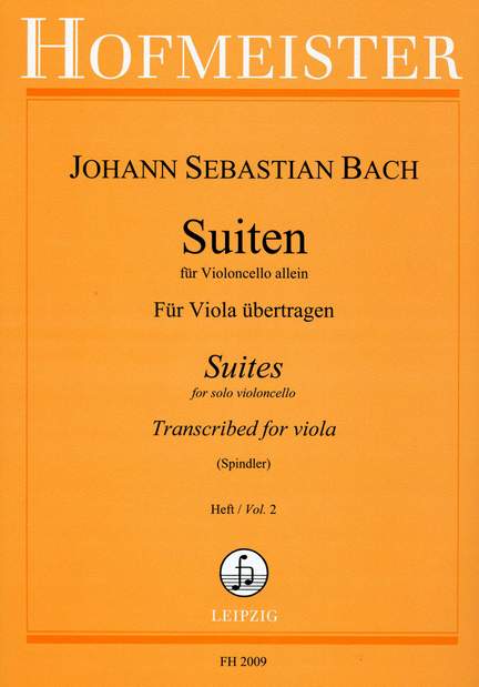 Bach, J S: Cello Suites Volume 2