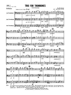 Ludwig van Beethoven: Trio For Trombones (Abschiedsgesang)