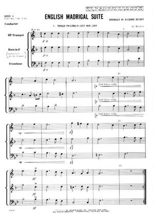 Thomas Morley_Thomas Weelkes: English Madrigal Suite